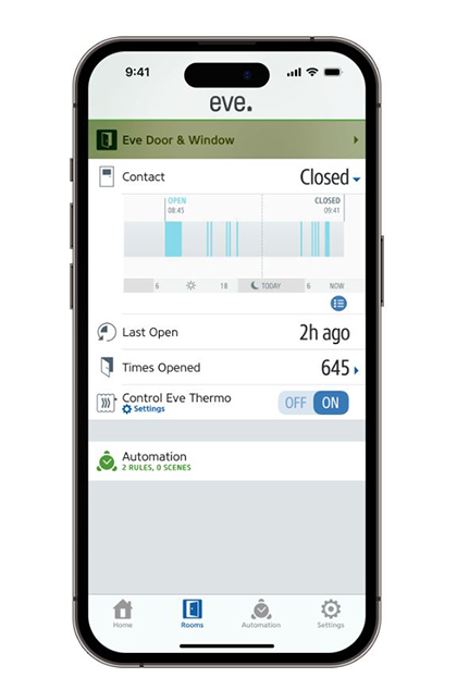 Eve Door & Window (Matter) – Smart contact sensor for doors & windows